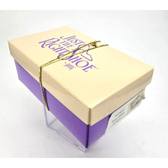 Seremgeti Just The Right Shoe Raine Zebra Stiletto Shoe Miniature Figurine PR603 - Picture 10 of 10